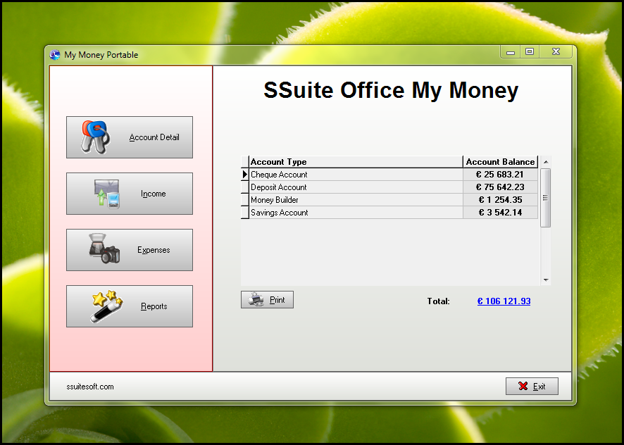 SSuite Office - My Money - Portable 2.0.1.1 full