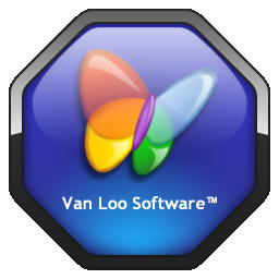 Official Logo of Van Loo Software TM - Free Software Creators for the Internet and Web. SSuite Office Software Application Downloads