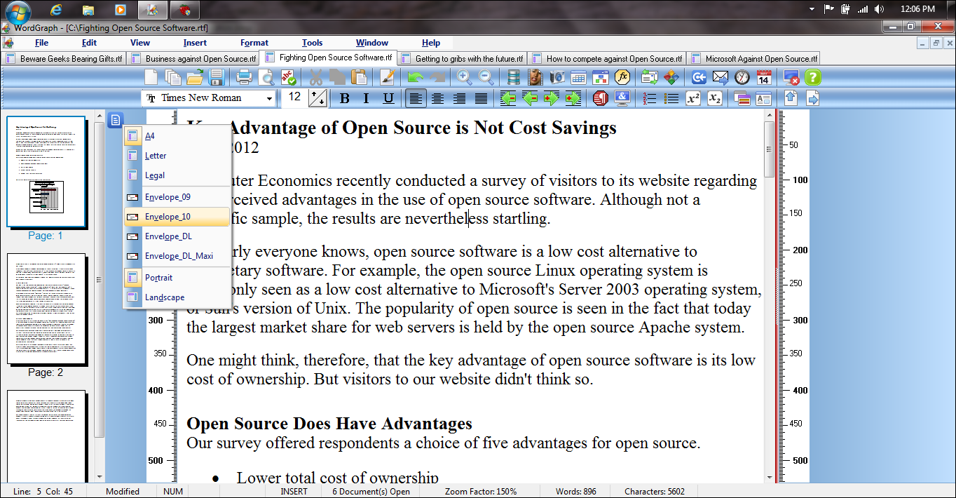 Advantages of open-source software. OFFICESUITE Word инструкция. ABIWORD Portable. An open-source Version of the Unix operating System.